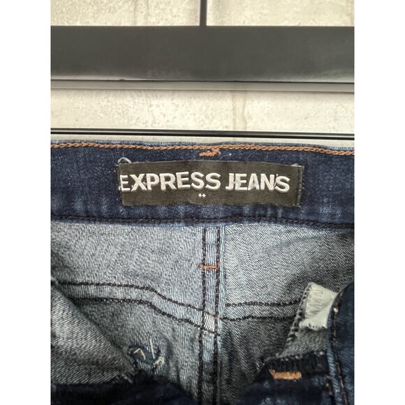 Express Mid-Rise Jeans Skinny - Picture 6 of 10